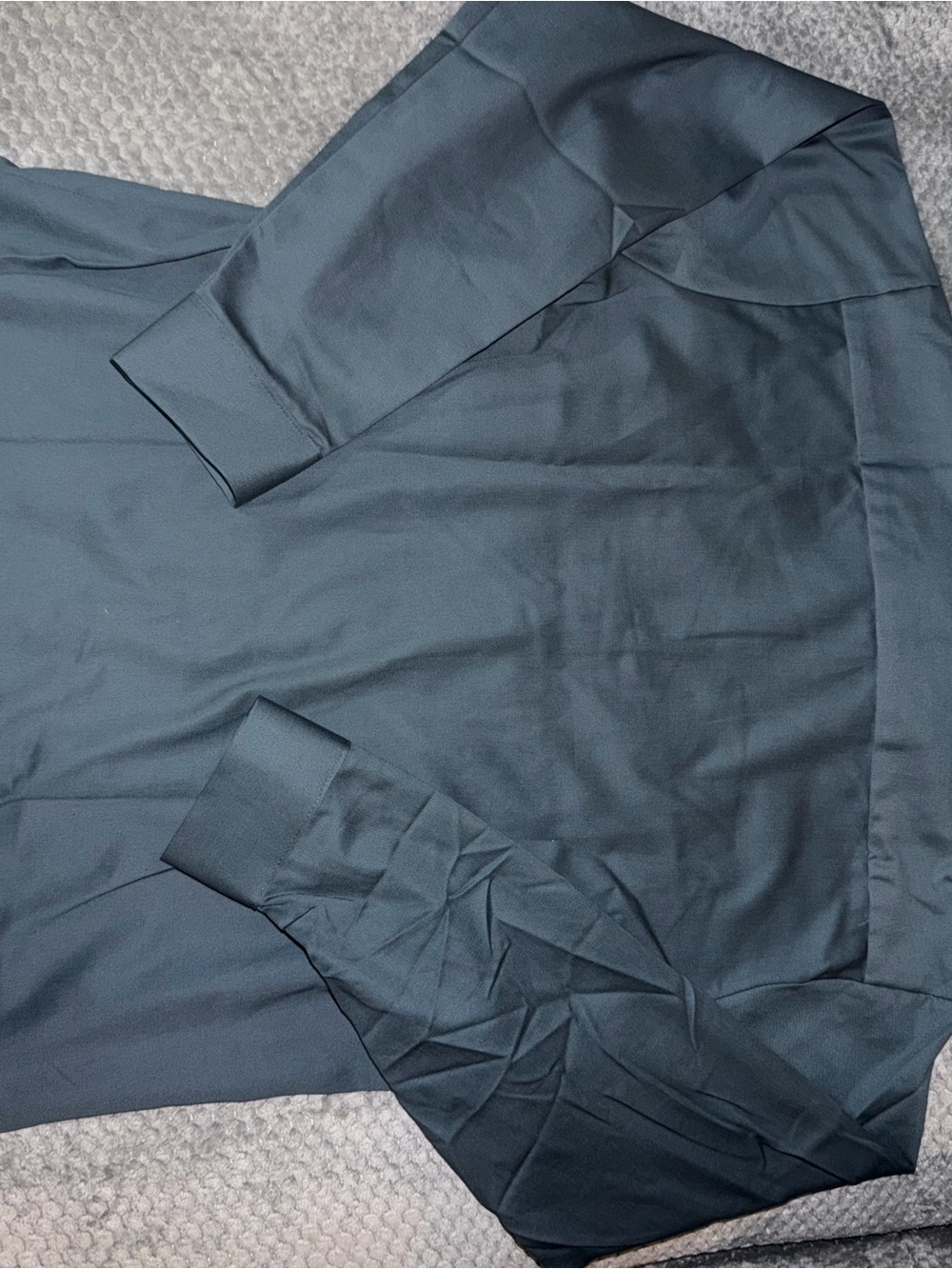 Classic dark blue Men's red kap Long-Sleeve work Shirt with Chest Pockets - Picture 2 of 3